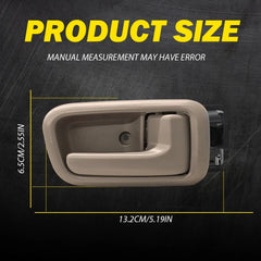Rear Left Right Side Inside Door Handle For Toyota Tundra 2000-2006 Beige EOA 6B93BC-57