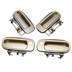 Exterior Door Handle Gold Front / Rear Left / Right For Toyota Camry 1992-1996 6B93BC-57
