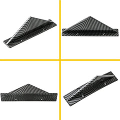 4PCS Universal Car Rear Bumper Lip Diffuser Fins Shark Splitter Accessories EOA 6B93BC-57