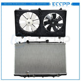 Fit for 2003-2004 Honda Accord 2.4L Cooling Fan & Radiator Kit 6B93BC-57