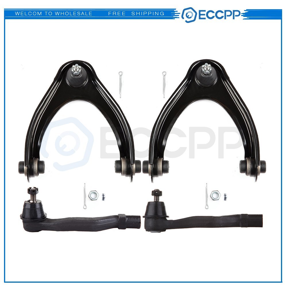 4pcs For 1996-2000 Honda Civic Acura Front Ball Joint Control Arm Tie Rod End 6B93BC-57