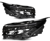 Pair LED Headlights Assembly For 2022-2024 Chevrolet Equinox LT RS 1.5L Black 6B93BC-57