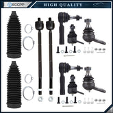 Front Ball Joint Tie Rod End Rack and Pinion Bellow For 2000-2003 Dodge Durango KOEEP