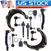 12pcs Front Control Arms Tie Rod Ends For Honda Accord EX Acura CL TL 1998-2003 6B93BC-57