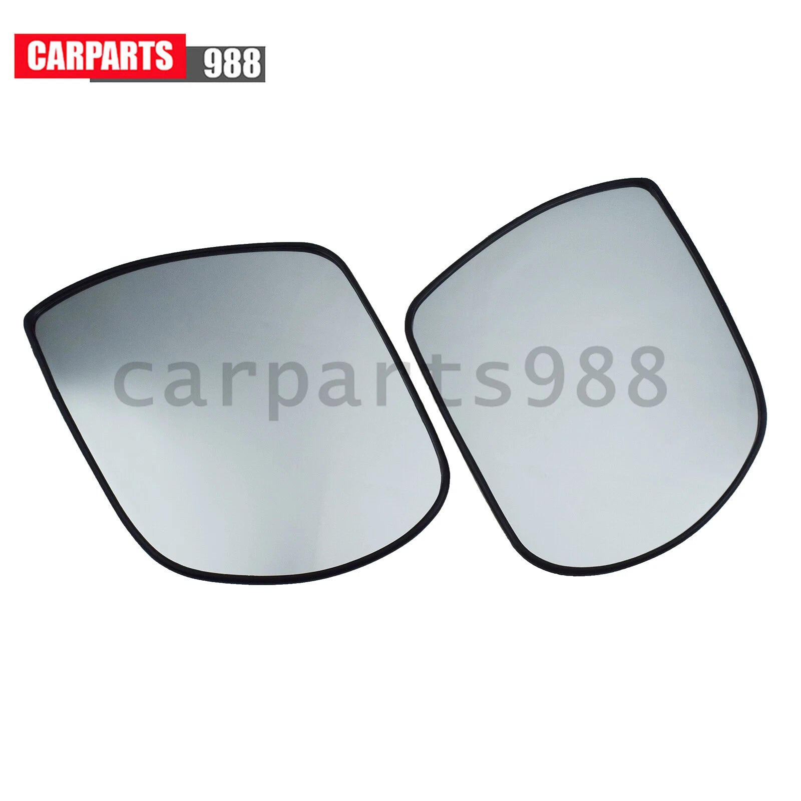 Pair Left Right Side Mirror Glass Heated For 2007-12 Hyundai Veracruz 876113J000 6B93BC-57