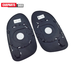Pair Heated Mirror Glass with Backing For Mercedes SLK320 CLK55 SLK230 SL500 6B93BC-57