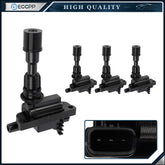 ECCPP 4 Ignition Coils For 1.8L I4 Mazda Miata 2001 2002 2003 2004 2005
