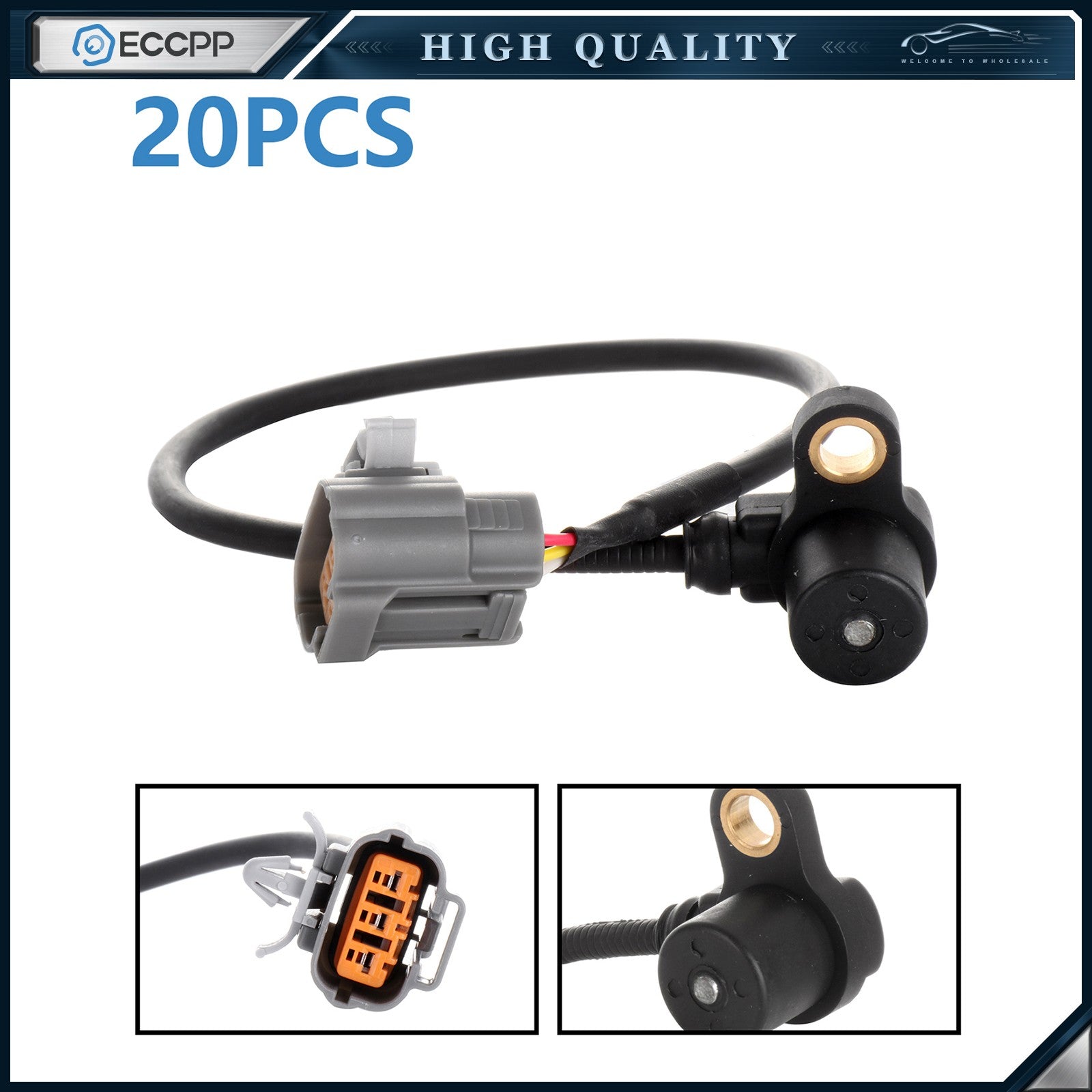 ECCPP 20PCS Crankshaft Position Sensor For Mazda 626 ES Sedan 4-Door 2.5L ECCPP