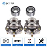 4X Front & Rear Wheel Hub Bearings FWD For Hyundai Elantra Veloster Kia Forte 6B93BC-57