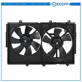 Radiator Condenser Cooling Fan Assembly For 2003 2004-2006 Mitsubishi Outlander 6B93BC-57