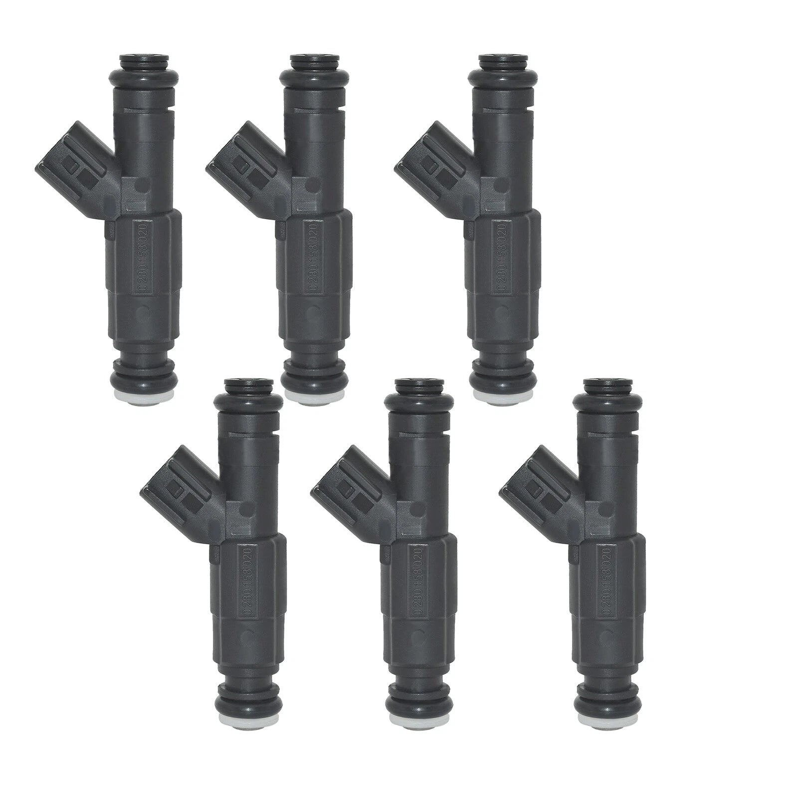 6x Fuel Injector For Jeep Liberty Dodge Nitro Durango Ram 1500 Dakota 0280158020 6B93BC-57