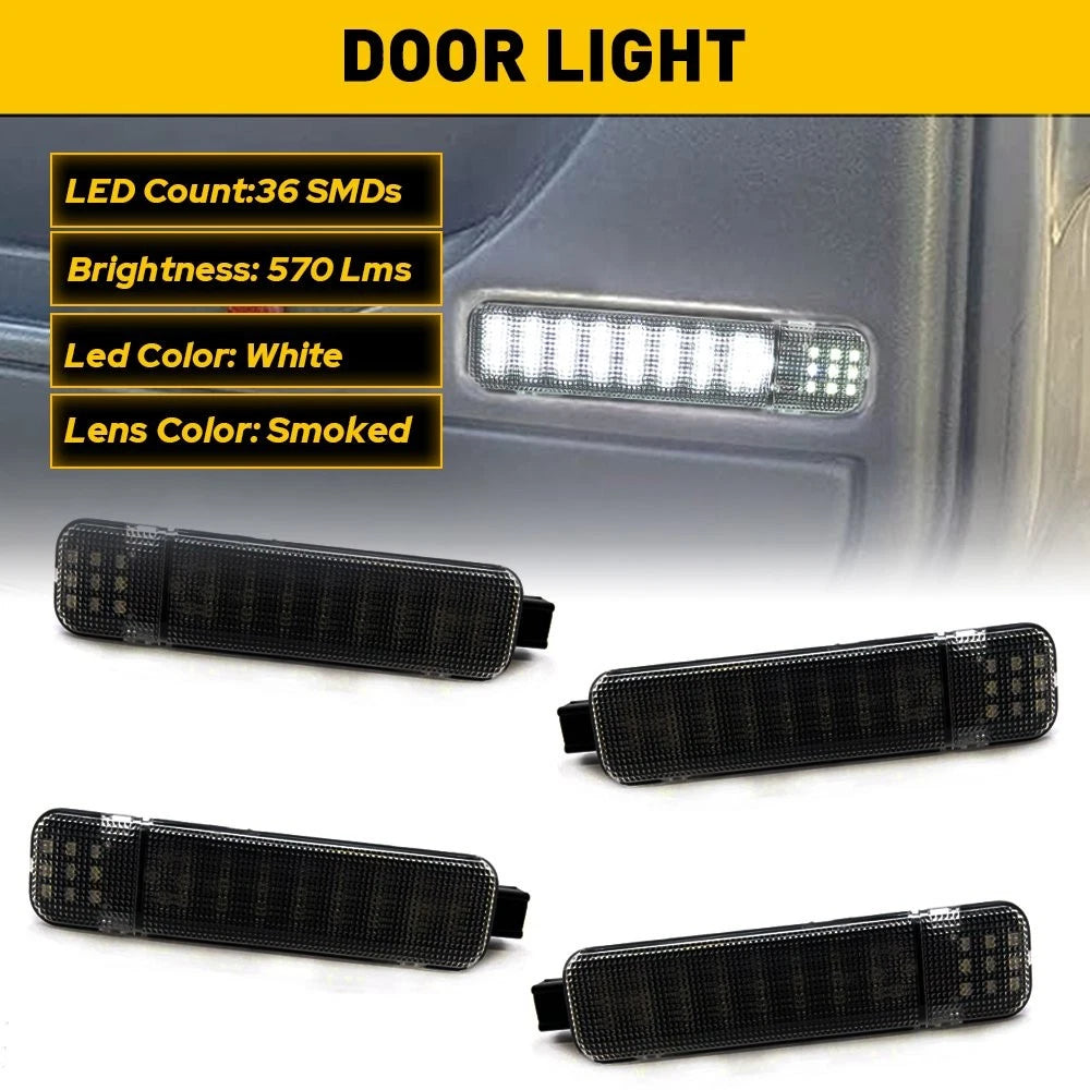 4PCS LED Door Courtesy Light For Chevy Silverado Suburban Tahoe GMC Sierra EOA 6B93BC-57