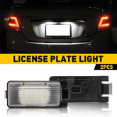 For 2003-2008 NISSAN 350Z 6000K 2PC White LED License Light Plate Lamp Assembly 6B93BC-57