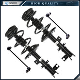 Front Struts Sway Bars End Links Kit For Nissan Murano 2009-2014 w/Coil Spring KOEEP