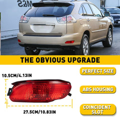 Rear Right Side Marker Bumper Light Red For RX330 Lexus RX350 RX400h 81910-0E010 6B93BC-57