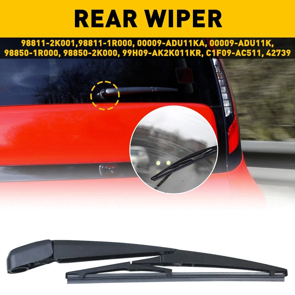 FOR KIA SOUL 2010-2019 Rear Window Wiper Replace Arm+Blade 98811-2K001 EOA 6B93BC-57