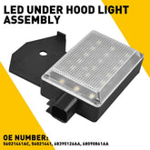 LED Under Hood Light White 56021441 For 2001-2010 Dodge Ram 1500 2500 3500 EOA 6B93BC-57