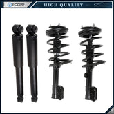 For 2007-2009 Hyundai Santa Fe Front Strut w/Coil Assembly + Rear Shock Absorber KOEEP