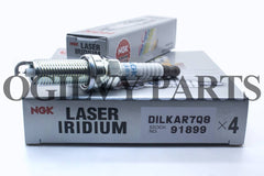 NGK 91899 DILKAR7Q8 (4pc) Laser Iridium Spark Plugs
