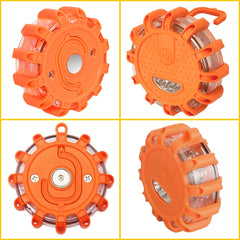 3 Safety LED Flare Disc Emergency Warning Flashing Light Roadside Strobe Beacon 6B93BC-57