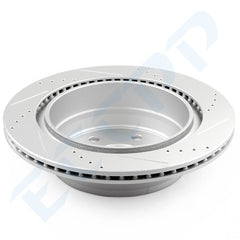 REAR Drilled Disc Brake Rotors for Chevy Silverado Tahoe GMC Sierra 1500 Yukon