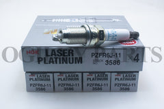 NGK 3586 PZFR6J-11 Laser Platinum spark plug (4) For VW GOLF AUDI A8 4D8 4E JP