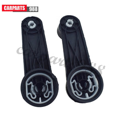 2Pcs Window Winder Crank Handle 1H0837581D For VW T4 Transporter Golf MK3 MK4 6B93BC-57
