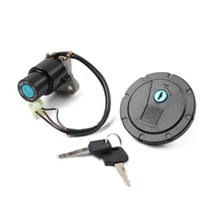 Fit Kawasaki KLR650 2008 - 2018 Igntiton Swtich Fuel Gas Cap Lock Set 2 Keys US