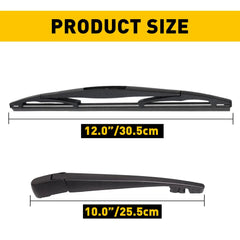 Rear Windshield Wiper Arm & Blade Set For Nissan Murano 2004 2005 2006 2007-2015 6B93BC-57