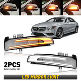 Driver&Passenger Mirror Indicator Turn Signal Light For Mercedes Benz W204 W212 6B93BC-57