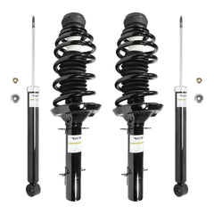 Front & Rear Complete Strut Assembly Shock Kit for 1998-2010 Volkswagon 6B93BC-57