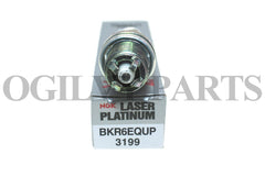 Set of 6 For ngk 3199 Laser Platinum Spark Plugs BKR6EQUP