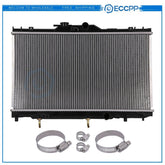 Radiator For Chevrolet For Prizm For Toyota with Universal Oil Hose Clamps Kit 6B93BC-57