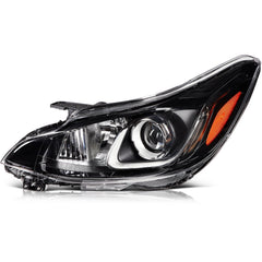 ECCPP Headlight Assembly For Chevrolet Spark 1.4L 2019-2022 Left Side Black 6B93BC-57