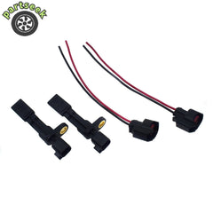 2 Rear ABS Sensor + Connector for Jeep Liberty Wrangler Dodge Nitro 52125003AB 6B93BC-57
