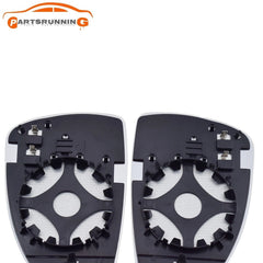 Pair Rearview Mirror Glass Heated for AUDI R8 2007-2015 TT 2006-2014 8J0857535D 6B93BC-57