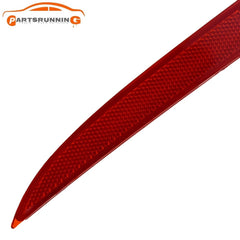 Left Red Lens Rear Bumper Reflectors For 2013-15 Honda Accord Sedan 33555T2AA01 6B93BC-57