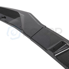 For Tesla Model 3 2017 2018 2019 Carbon Fiber Pattern Front Bumper Body Kit Lip 6B93BC-57