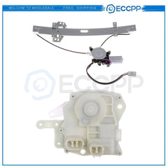 98-02 Window Regulator+Door Lock Actuator For Honda Accord 2.3L 3.0L Front Left 6B93BC-57