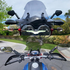 For Yamaha KTM Triumph Kawasaki Adjustable Motorcycle Adventure Mirrors Rearview