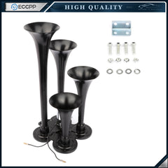 4 Trumpet Train Air Horn Kit Loud For Truck Pickup Ford Chevy Ram Toyota 6B93BC-57