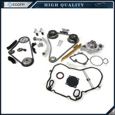 For GM Ecotec 2.2L 2.4L Timing Chain Kit VCT Selenoid Actuator Oil & Water Pump 6B93BC-57