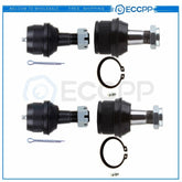 Fits 1970-1991 Chevy Blazer 4WD 4x Front Upper and Lower Ball Joints Suspension 6B93BC-57