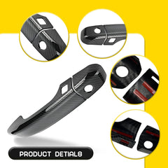 4X For 2018-2022 Honda Accord w/ Smartkey Hole Exterior Door Handle Cover Trim A 6B93BC-57