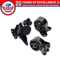 Fits 2001-2006 Hyundai Elantra 2.0L MANUAL Trans Motor & Trans Mount Set 3PCS : 6B93BC-57