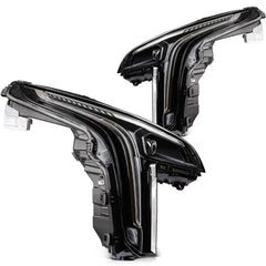 ECCPP LED Headlights Assembly For Cadillac XT4 2.0L 2019-2022 Pair Kit Black 6B93BC-57