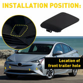 2X Front Bumper Tow Hook Cover Cap For 2016-2017 Toyota Prius Decor Trim Replace 6B93BC-57