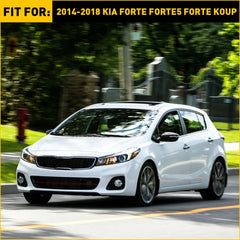2pcs Bumper Bracket For 2014-18 Kia Forte Forte5 Forte Koup Cover Reinforcement 6B93BC-57
