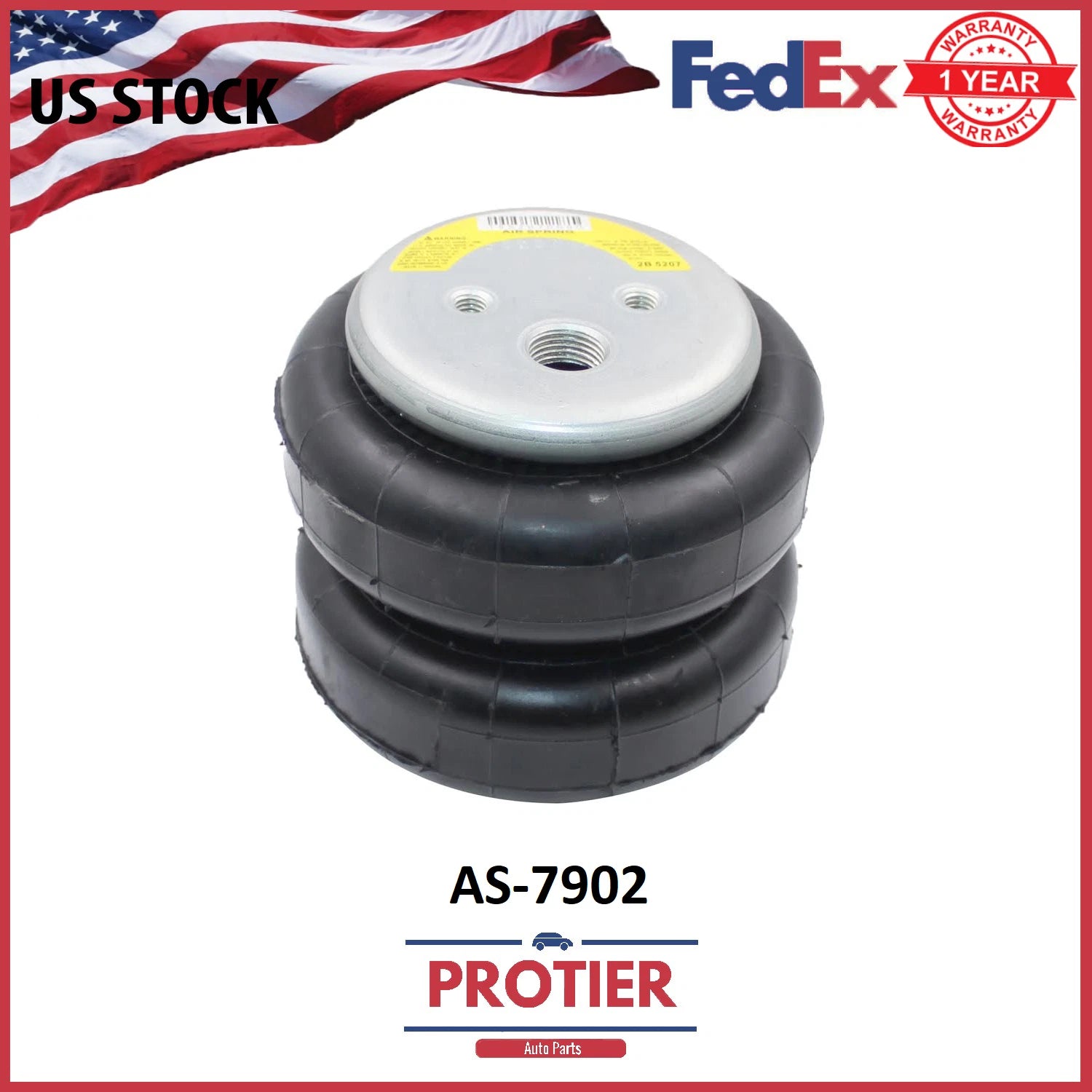 Standard 2500lb Air suspension 1/2"npt Port fbss 583 6B93BC-57