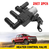 2X Heater Control Valve Solenoid For Ford F-150 18-20 V8 5.0 Naturally Aspirated 6B93BC-57